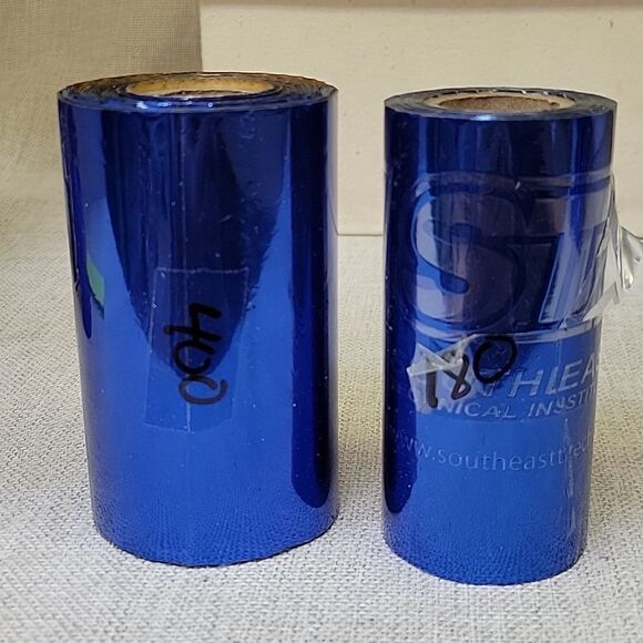 Crown Roll General Roll Leaf  Foil Rolls - Blue (Set 10) - Picture 4 of 7